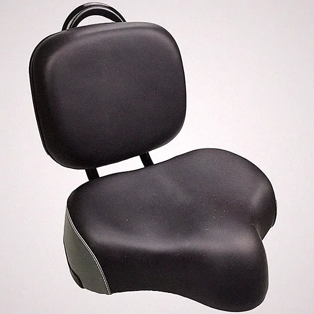 Bike Seat with Backrest Oversized Comfort Bicycle Bike Seats Bicycle Accessories
